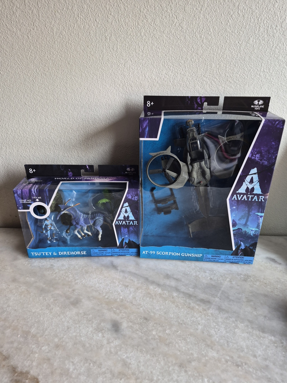 McFarlane Avatar World of Pandora AT-99 Gunship Tsu'tey Direhorse Pre-owned
